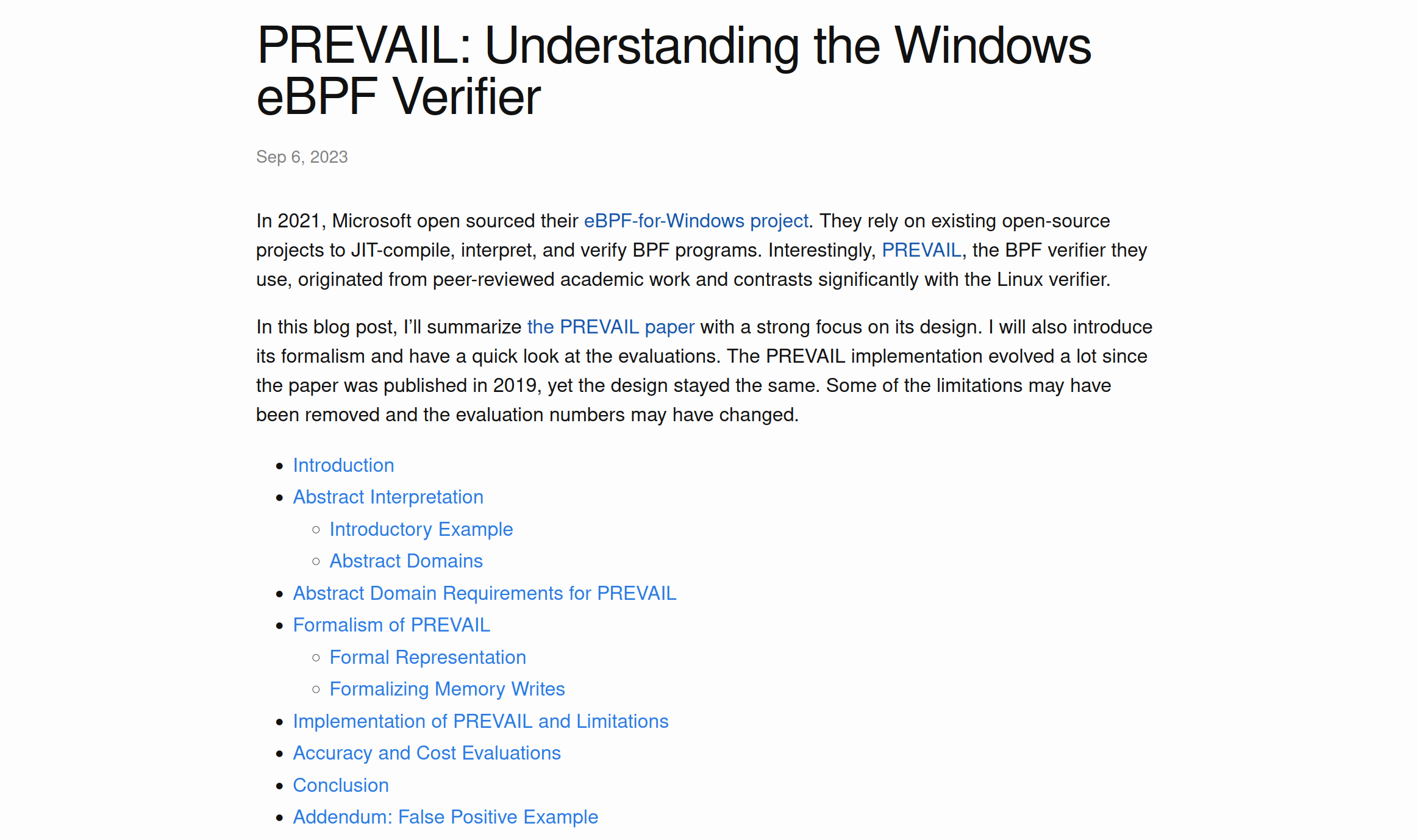 In 2021, Microsoft open sourced their eBPF-for-Windows project. They rely on existing open-source projects to JIT-compile, interpret, and verify BPF p